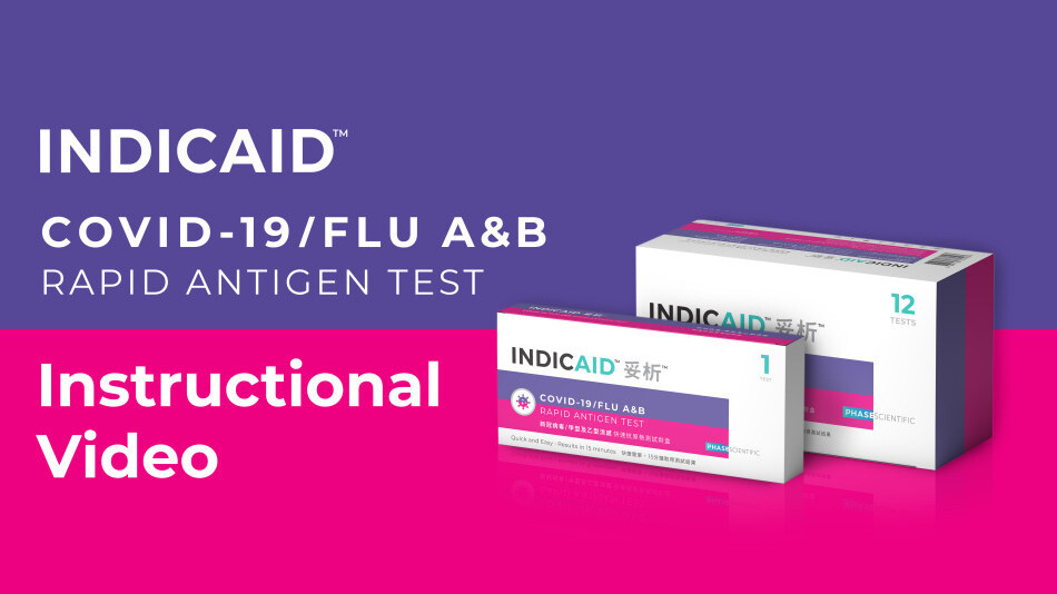 INDICAID COVID-19/FLU A&B Rapid Antigen Test